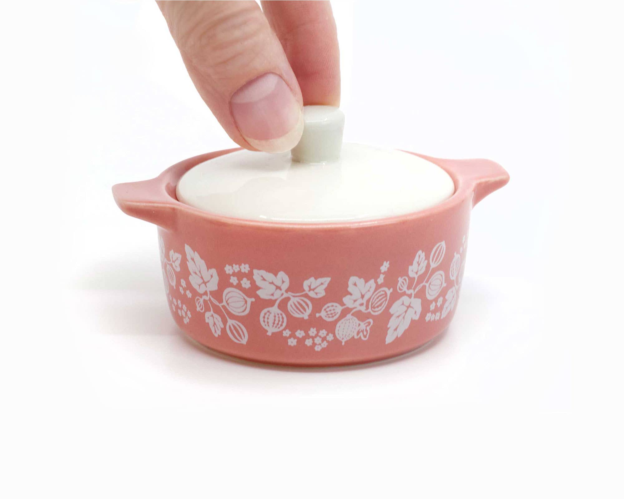 Pyrex-Inspired Gooseberry Casserole Ceramic Trinket Box – Swoon