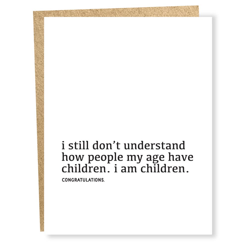 #959 My Age Card