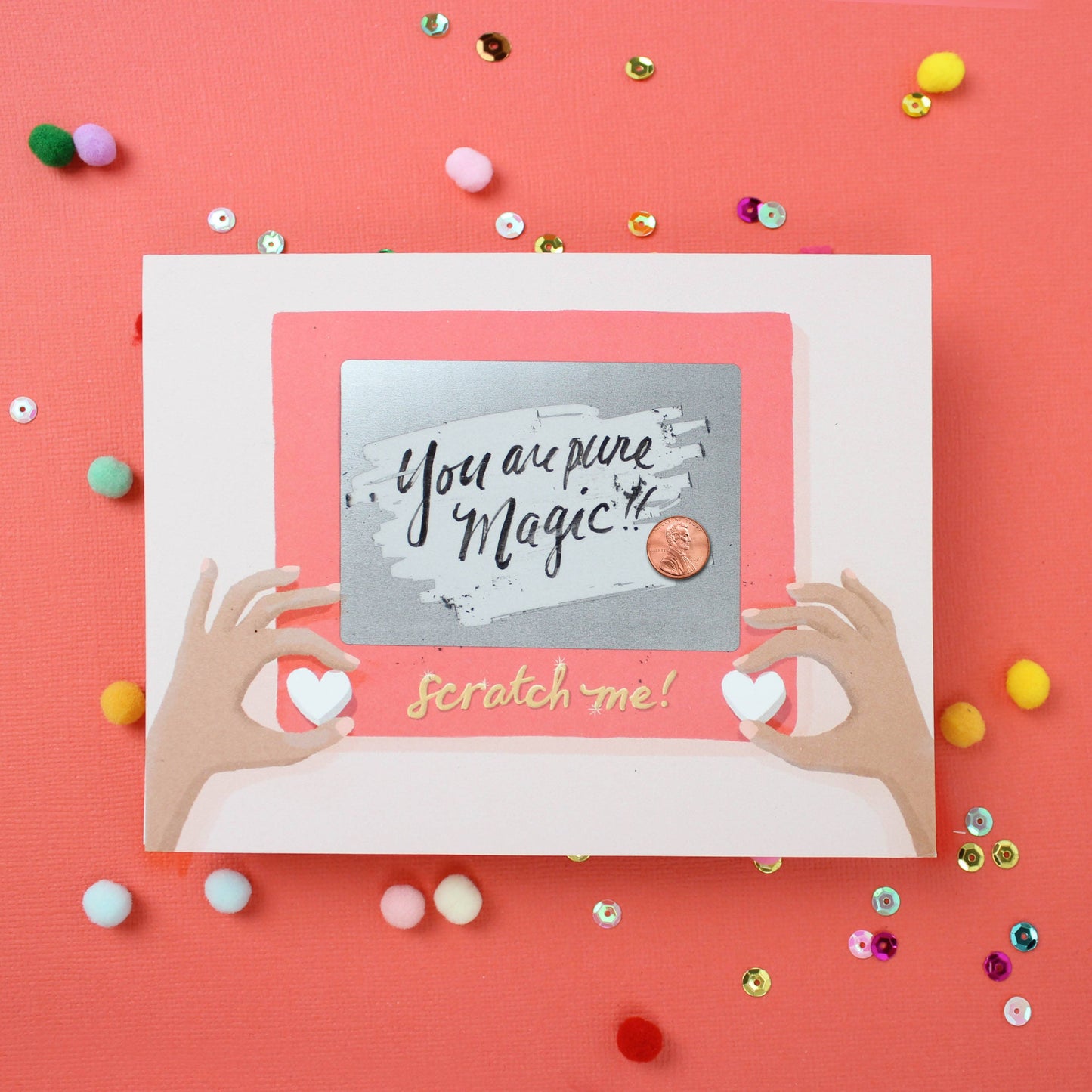 Scratch-off Card - Scratch-A-Sketch - Birthday/Everyday