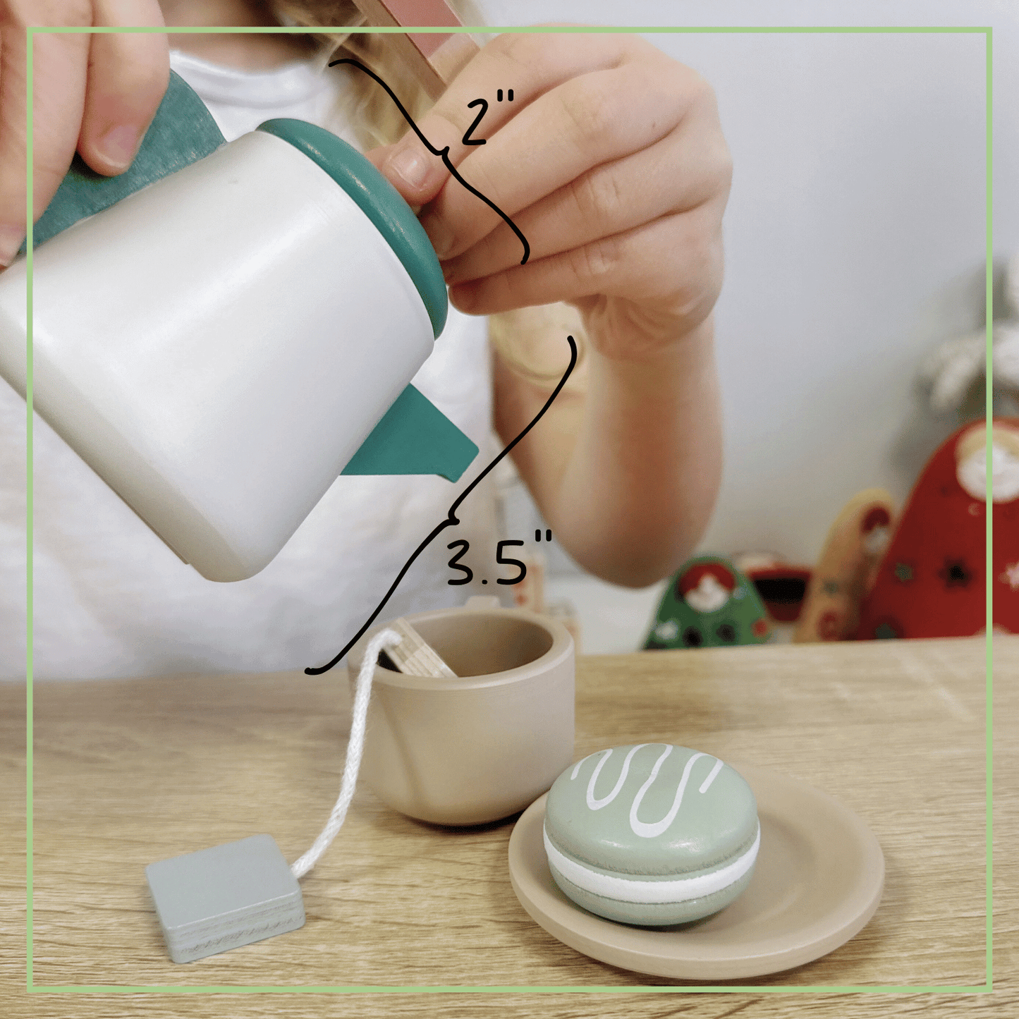 Montessori Wooden Tea Party Set