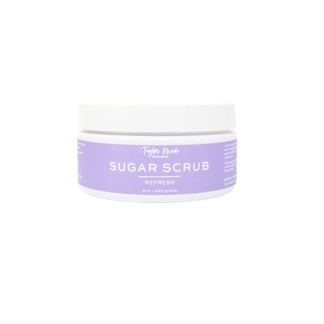 Organic Sugar Scrubs by Taylor Made