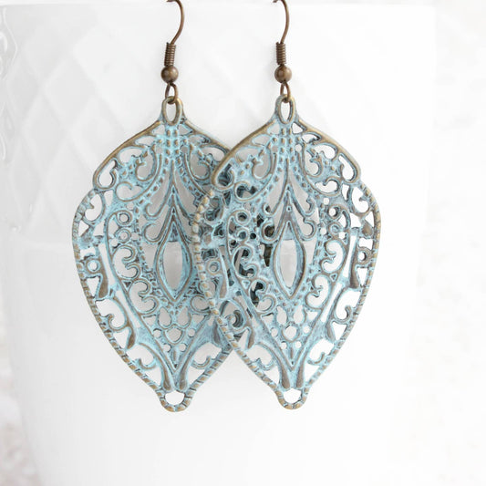 Shabby Filigree Earrings