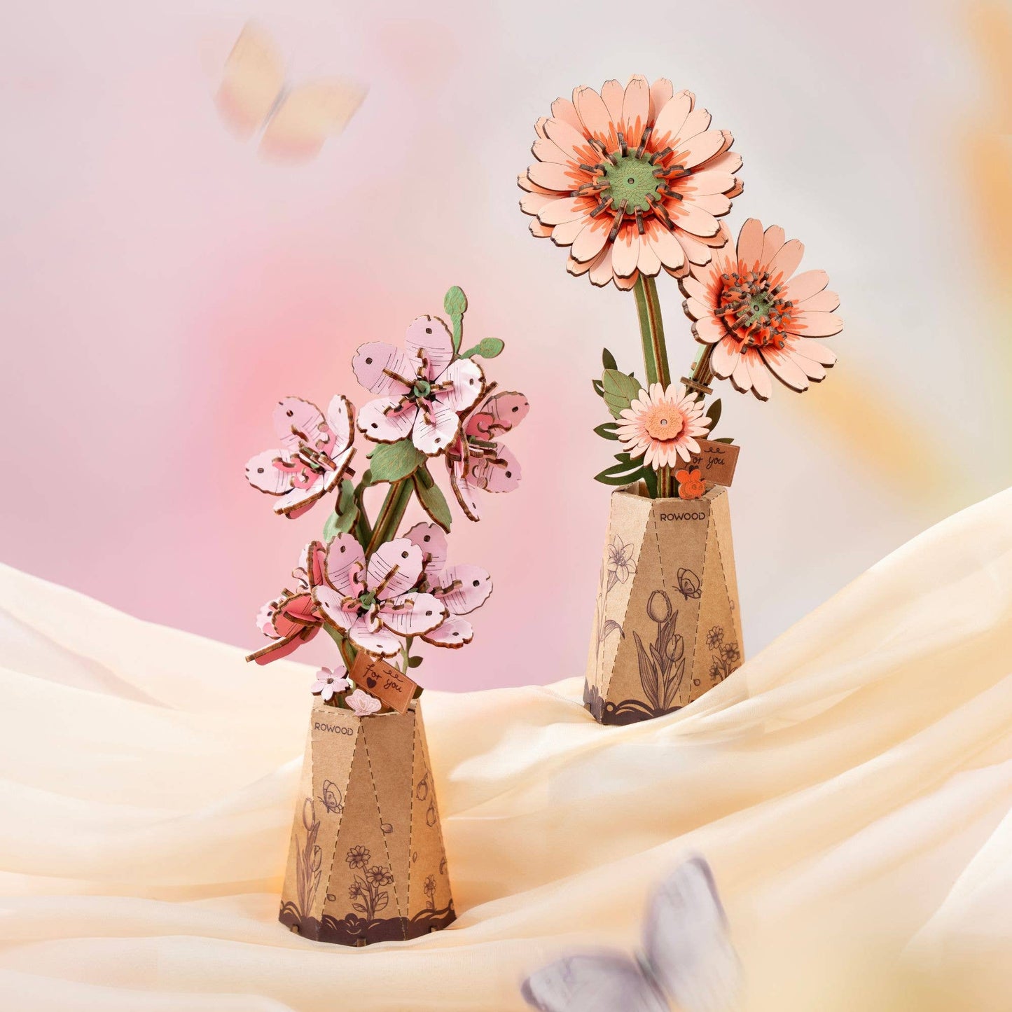 Rowood Sakura 3D Wooden Puzzle