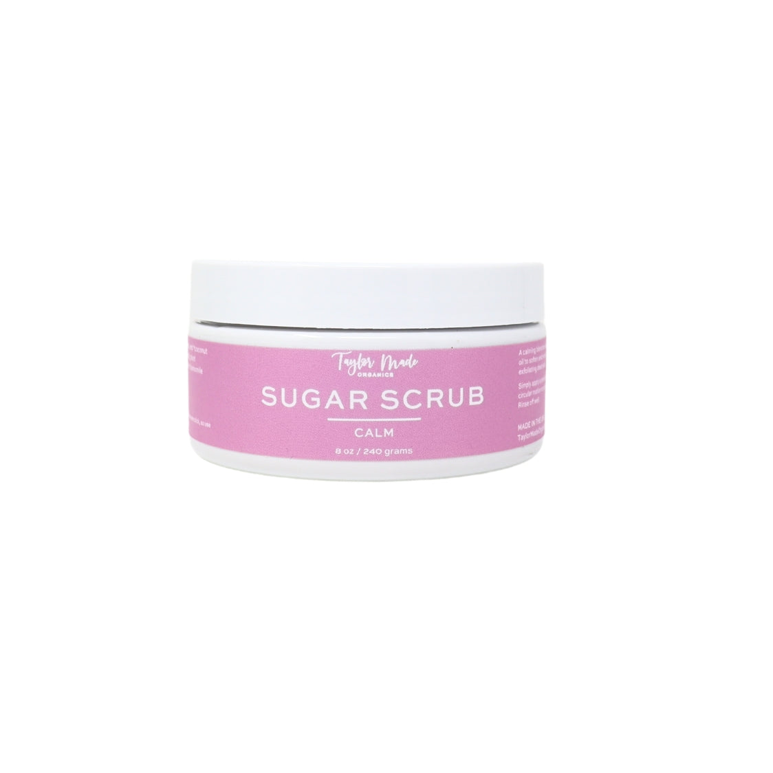 Organic Sugar Scrubs by Taylor Made