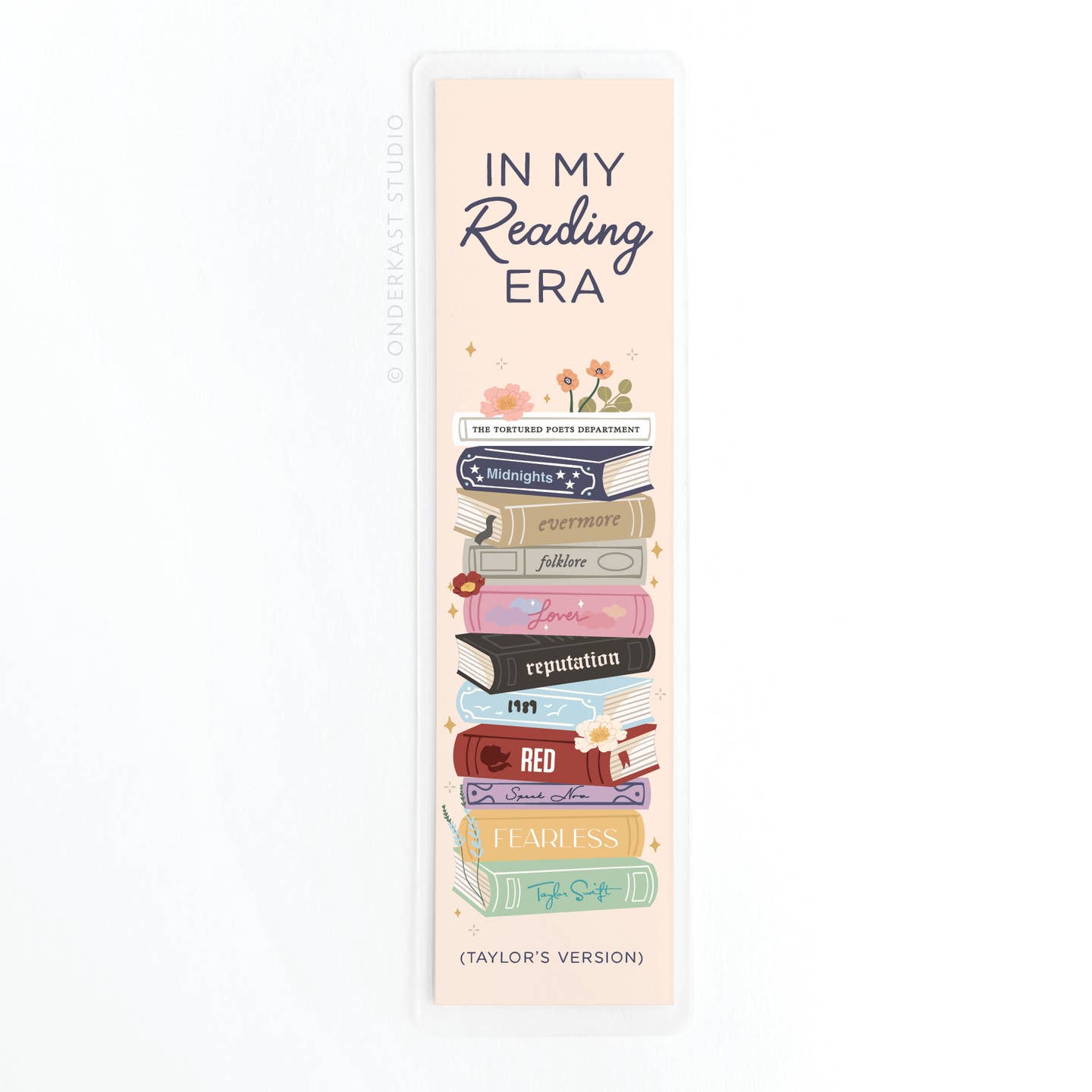 Ts in My Reading Era Laminated Bookmark