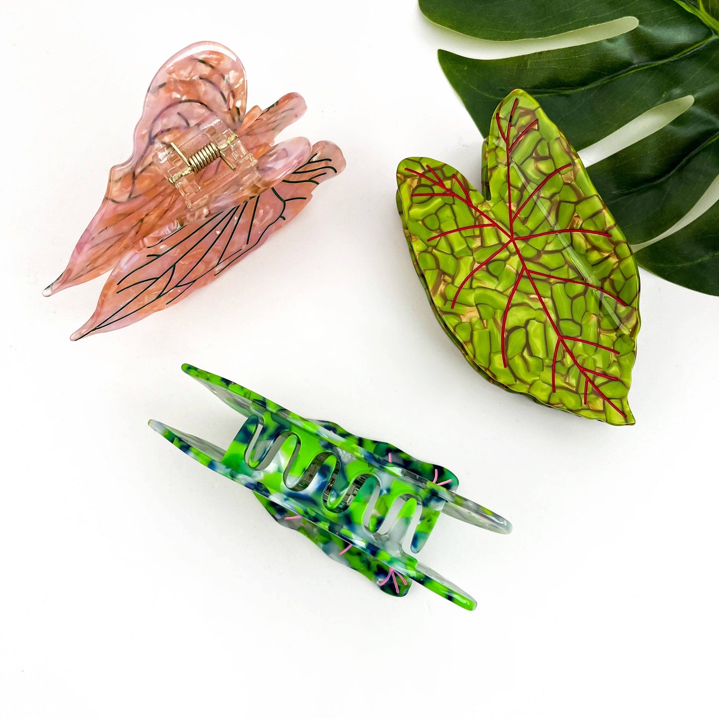 Lotus Leaf Hair Claw Clip