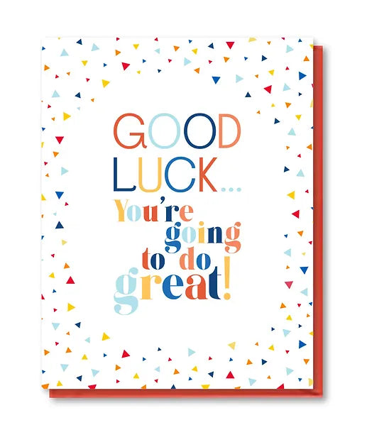 Good Luck card by Doodle Bird