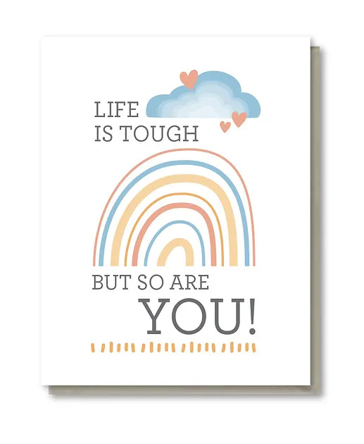 Life is Tough card by Doodle Bird