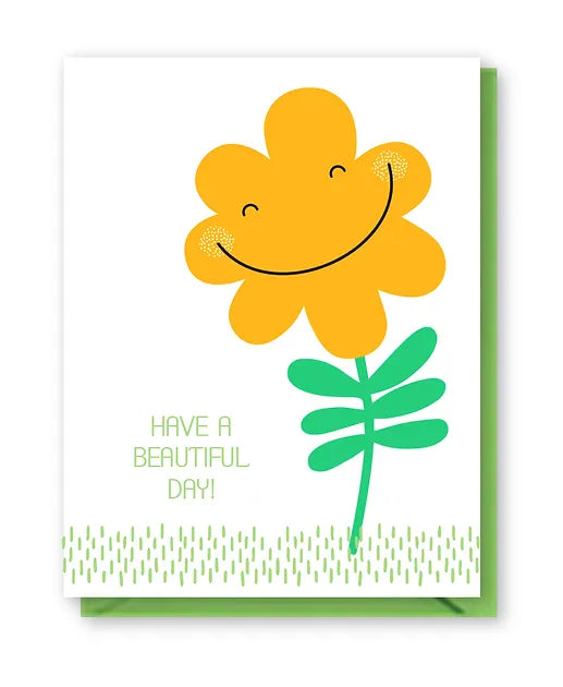 Beautiful Day Card by Doodle Bird Design