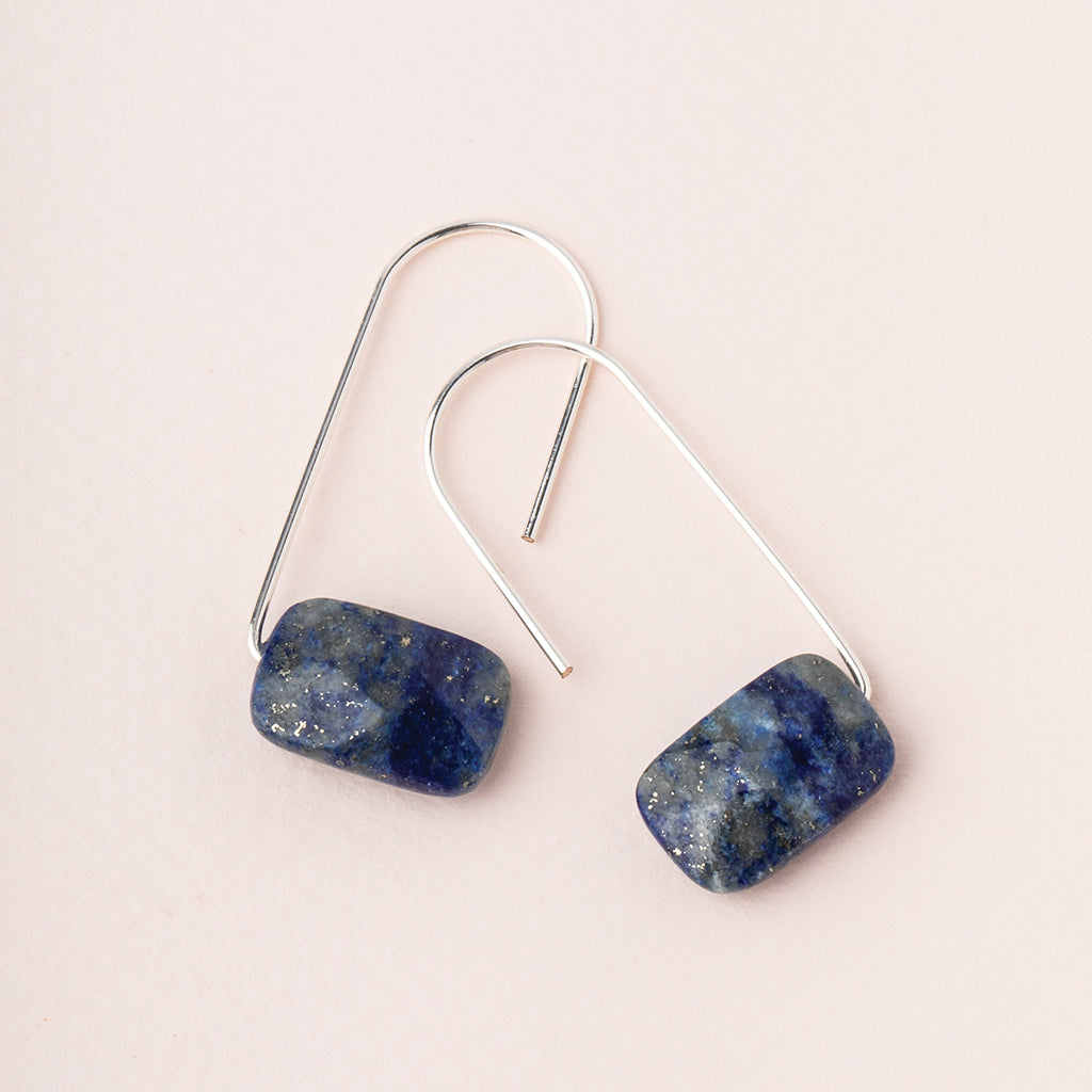 Floating Stone Earrings