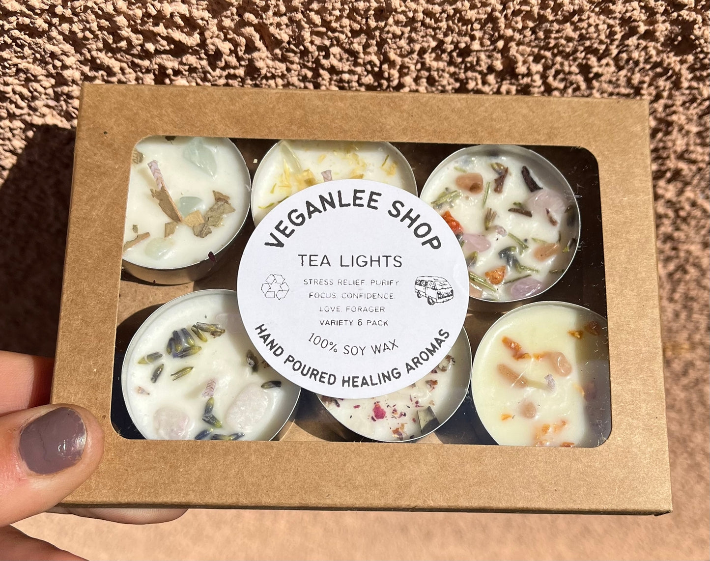 Veganlee Variety Tea Light 6pk