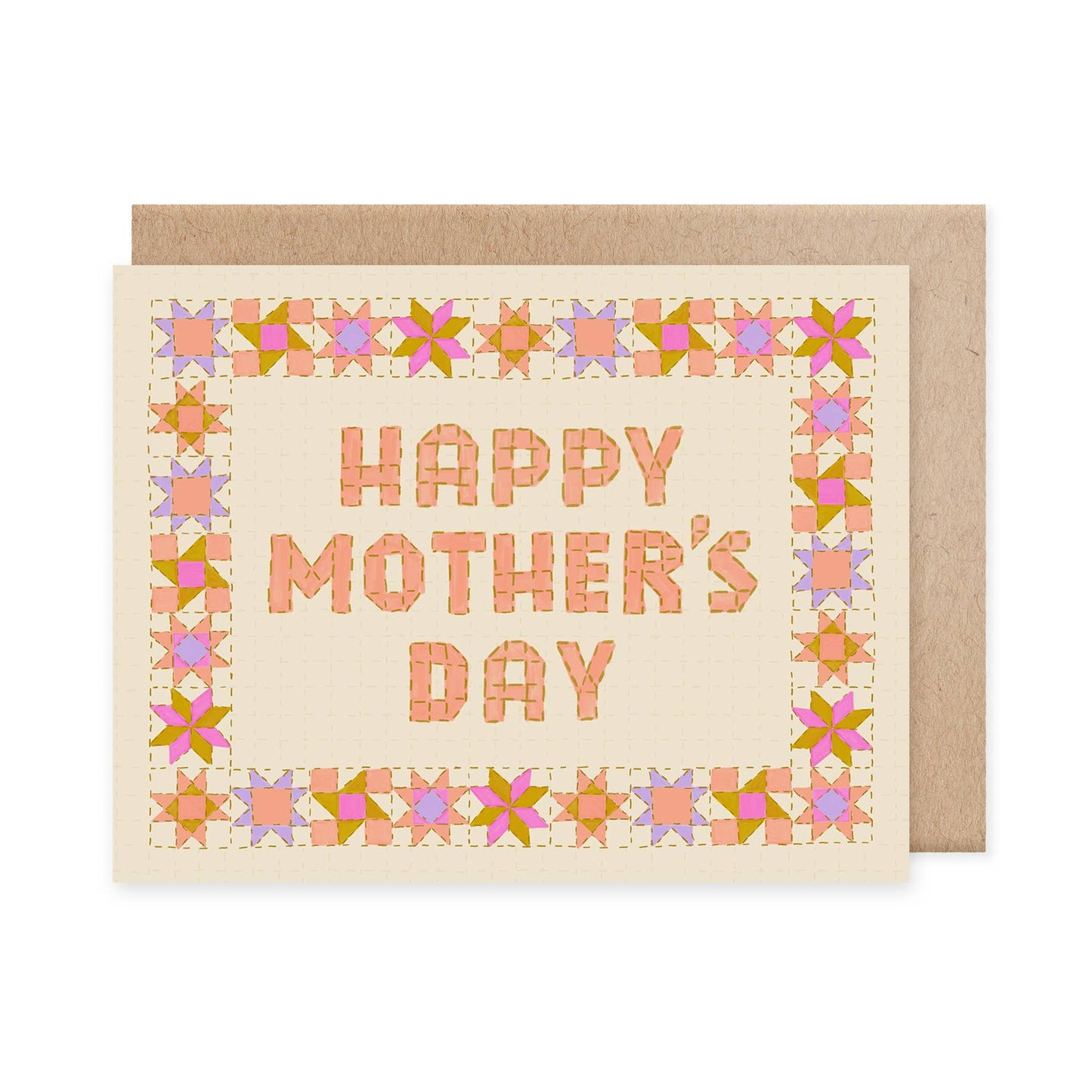 Quilt Star Happy Mother's Day Card