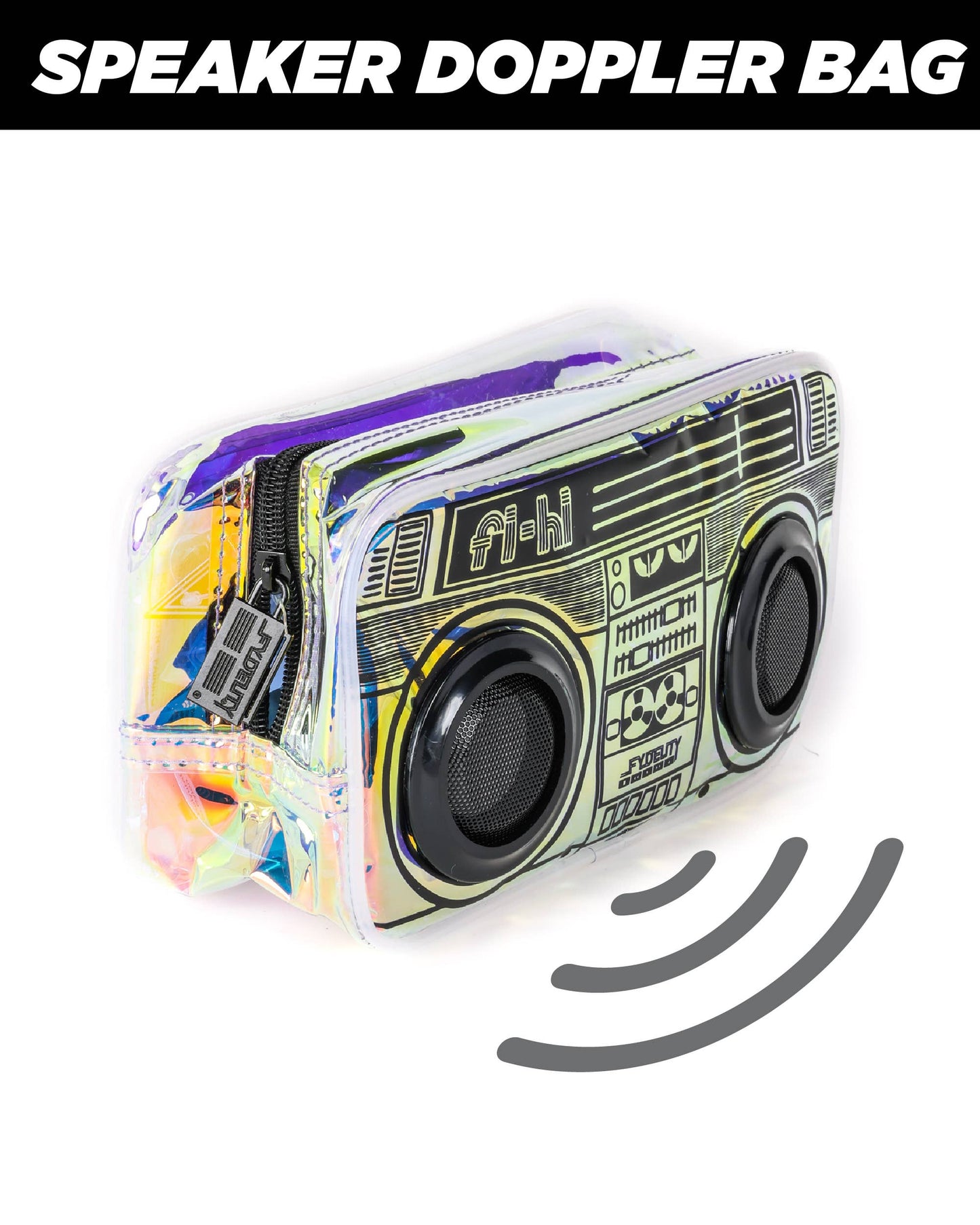 Mirridesc FI-HI Doppler Bag w/ Bluetooth Speakers