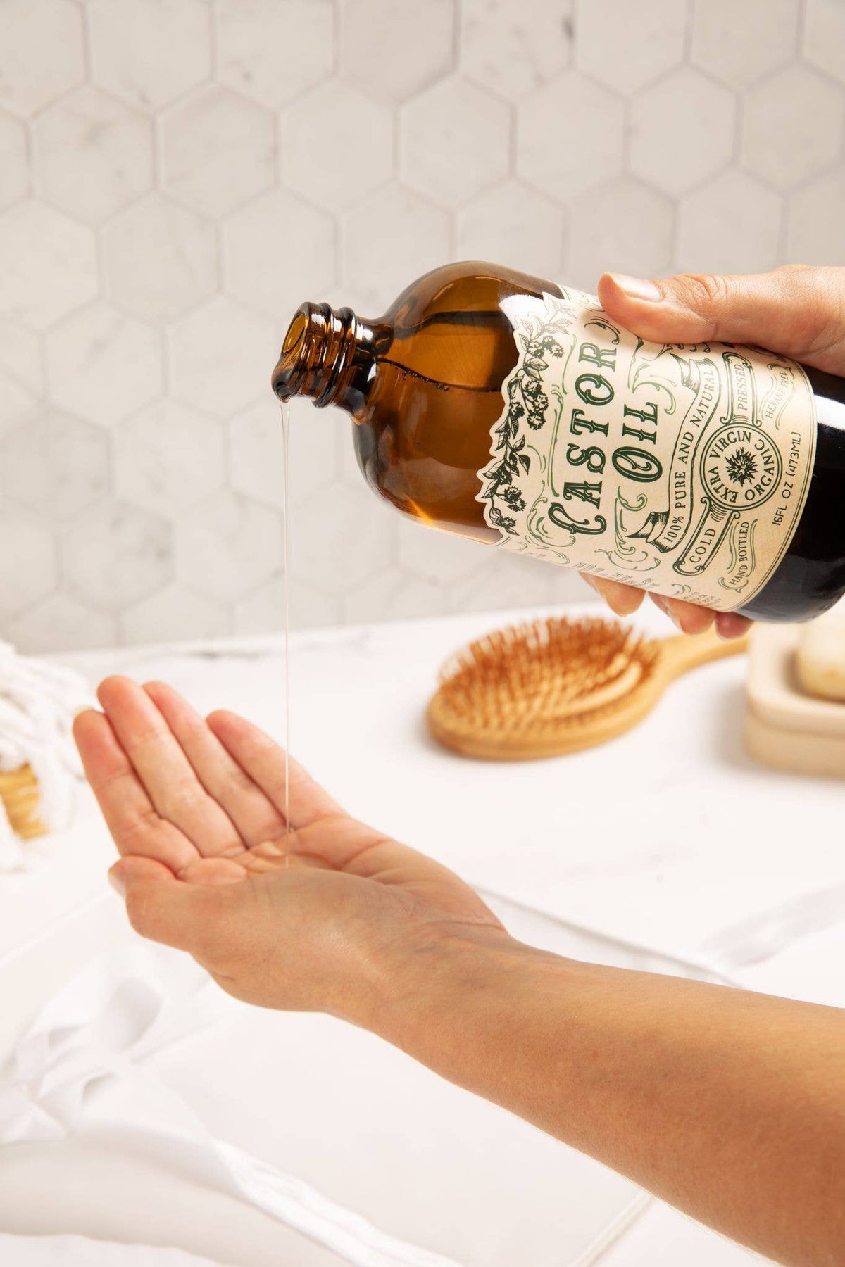 Organic Cold Pressed Hexane Free Castor Oil