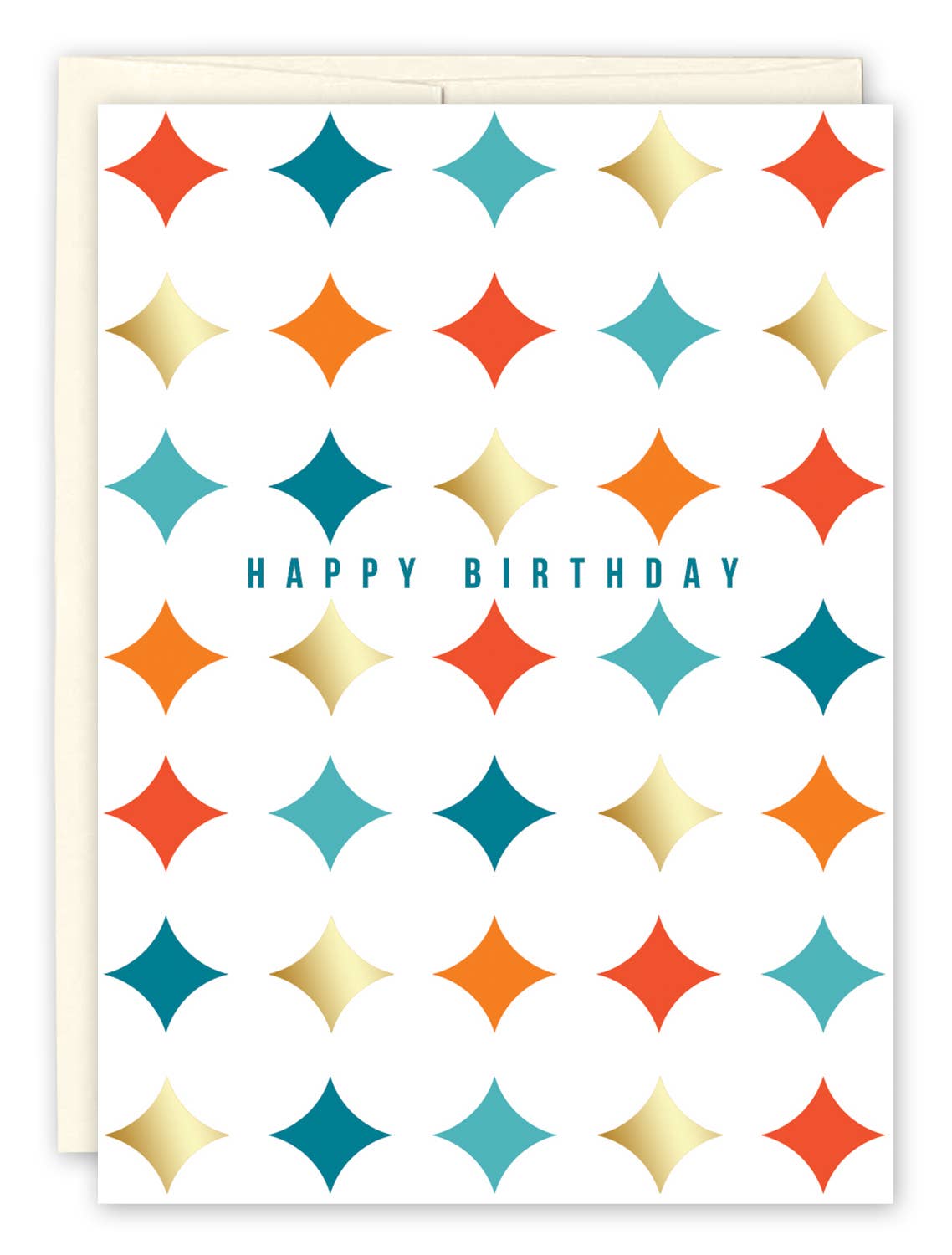 All You Wish For Birthday Card - Gold Foil Stamped