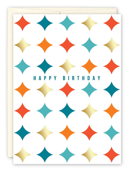 All You Wish For Birthday Card - Gold Foil Stamped