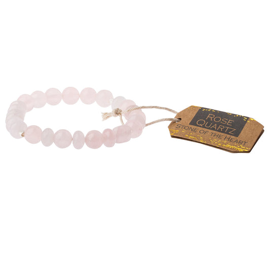 Rose Quartz Stone Bracelet