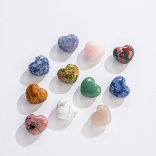 Small Mineral/Crystal Hearts