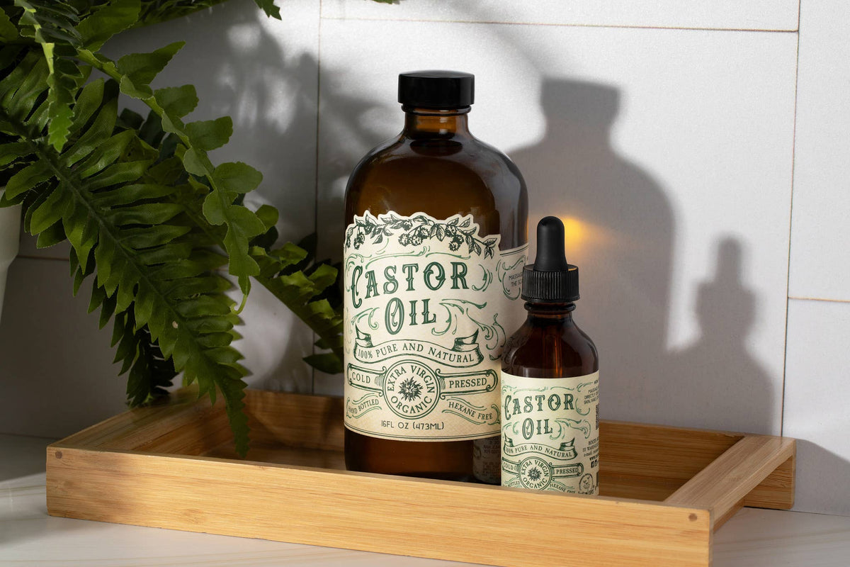 Organic Cold Pressed Hexane Free Castor Oil
