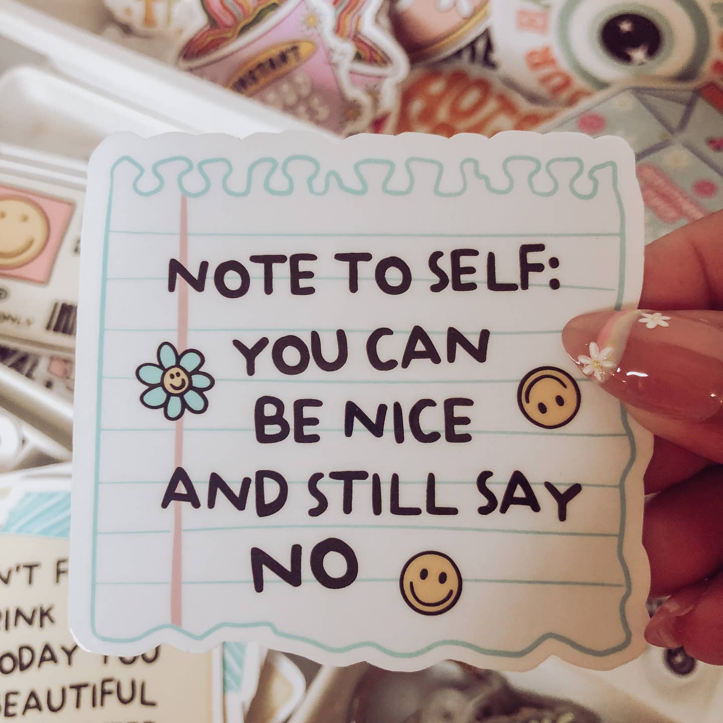 Note To Self Sticker