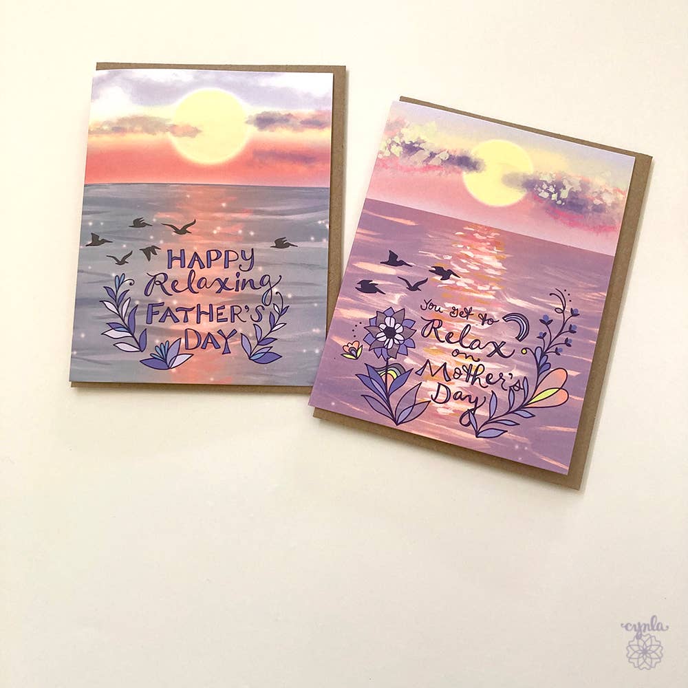 Mothers Day Sunset Card