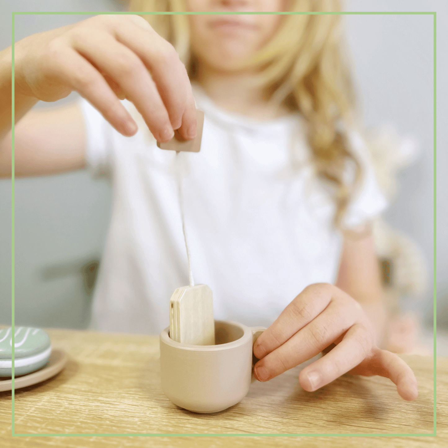 Montessori Wooden Tea Party Set