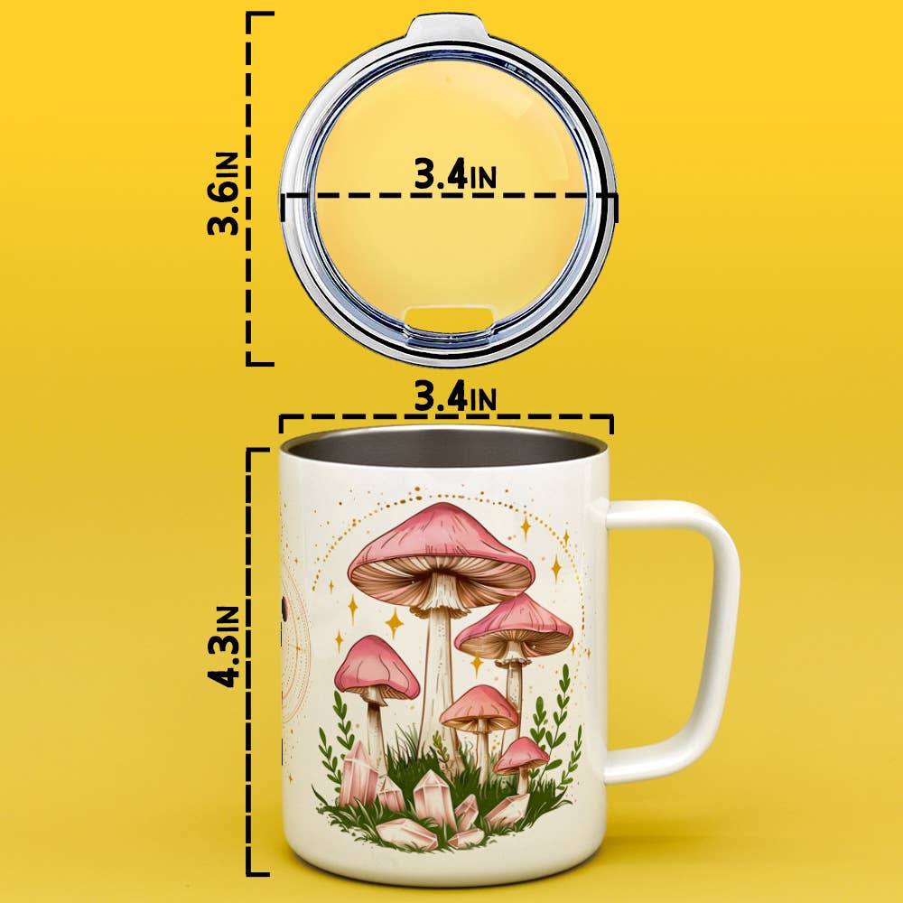 Celestial Mushroom Insulated Travel Mug