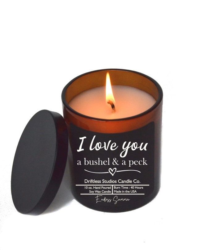 I Love You A Bushel & A Peck Mother's Day Soy Wax Candle