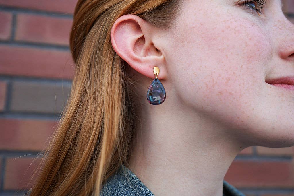 Leah Earrings - Jeweled Twilight