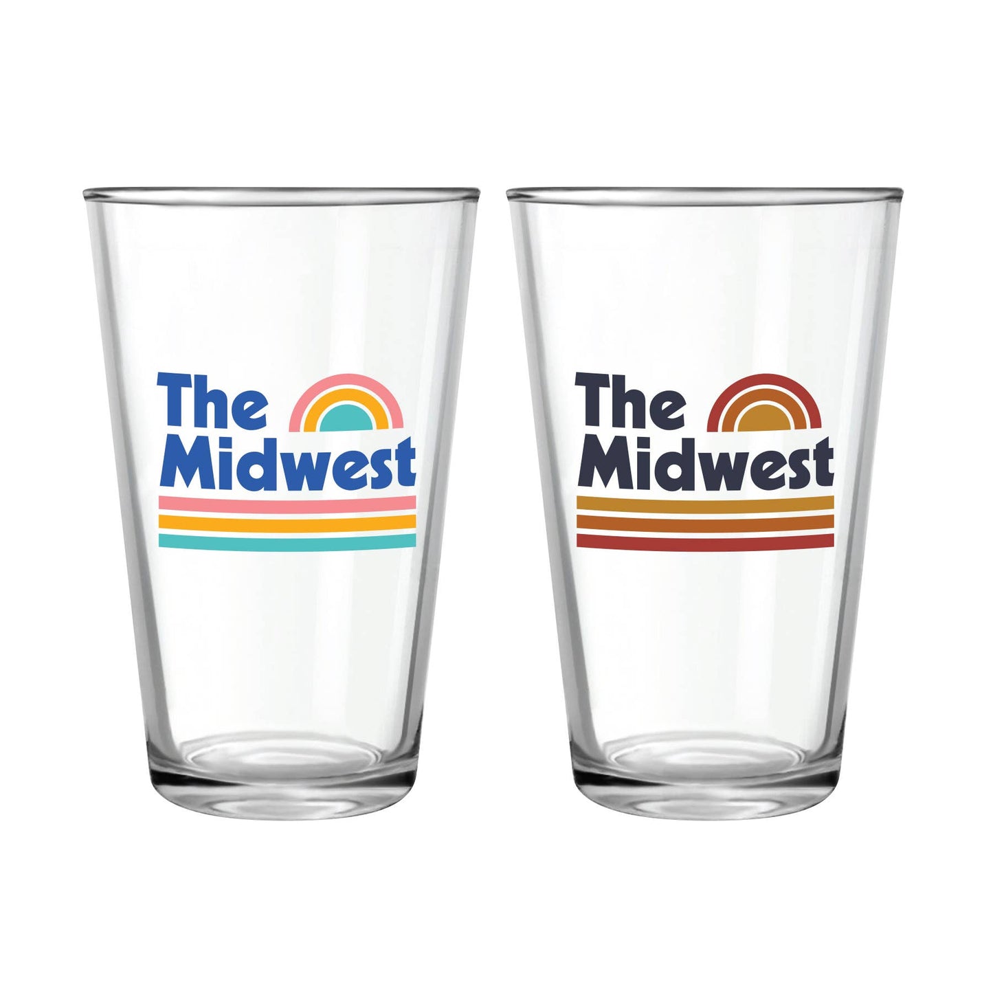 Midwest Vintage Pint Glass