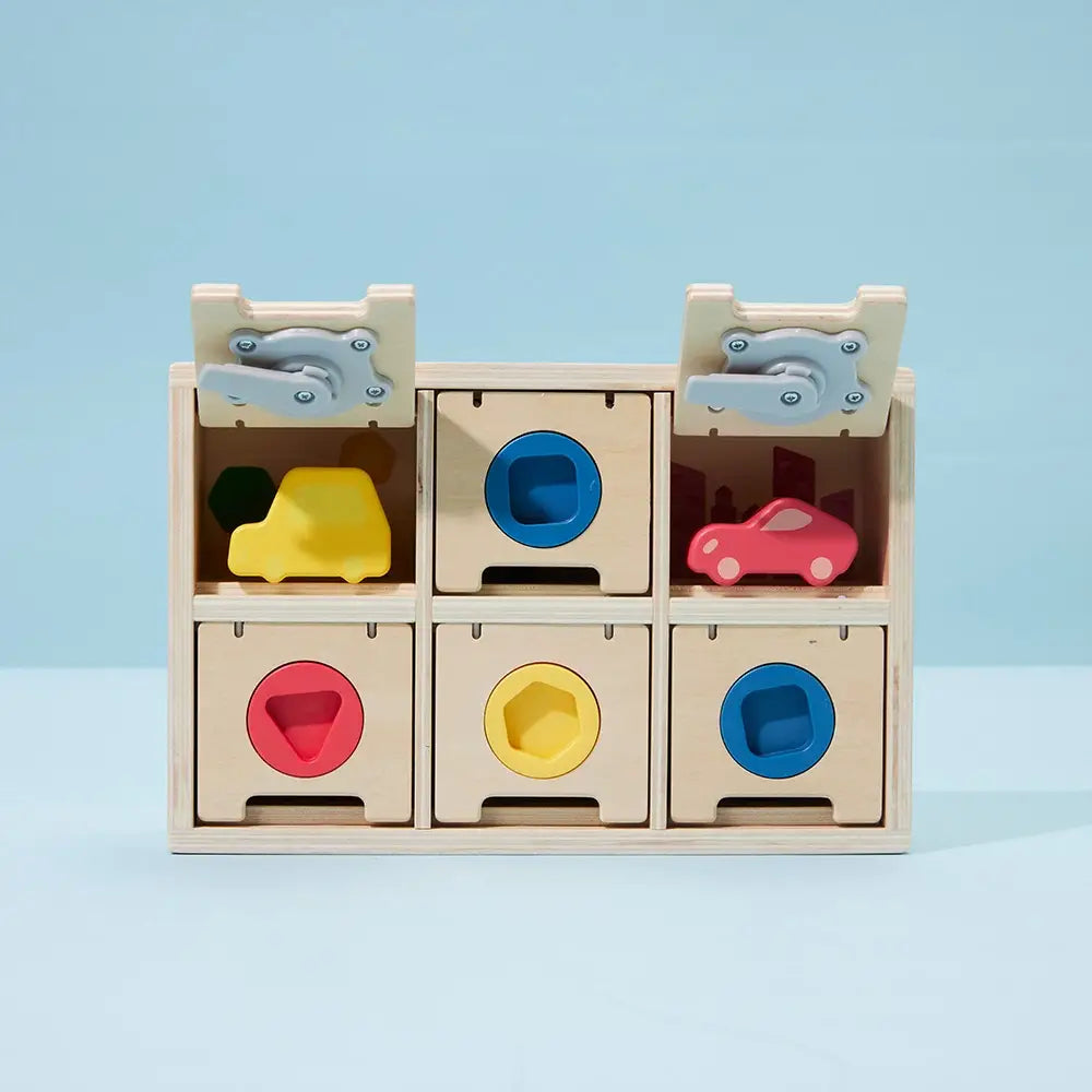 Car-Go Puzzle Box Matching Shape Toy for Kids