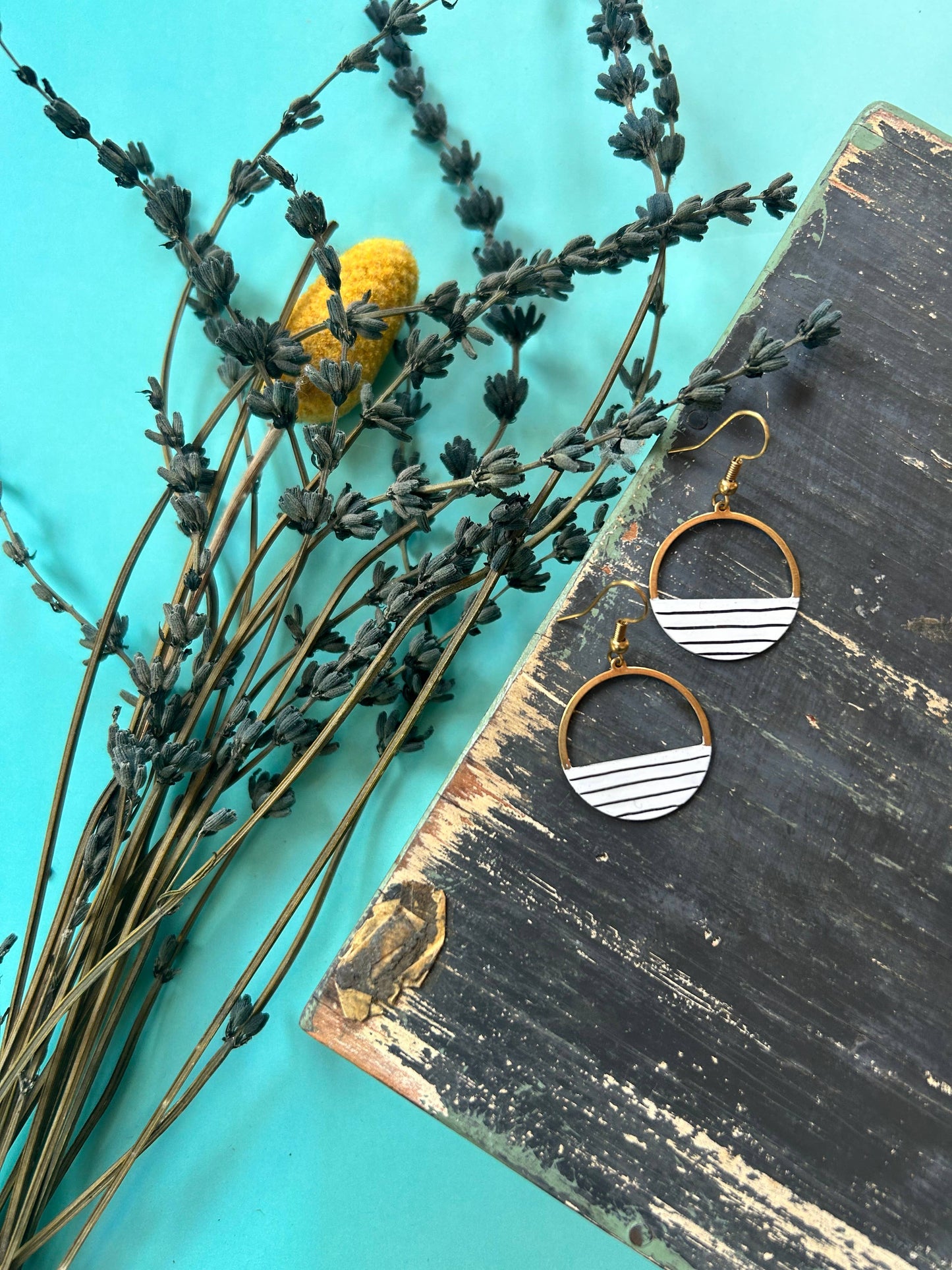 Crescent Hoop Earrings-Assorted Styles
