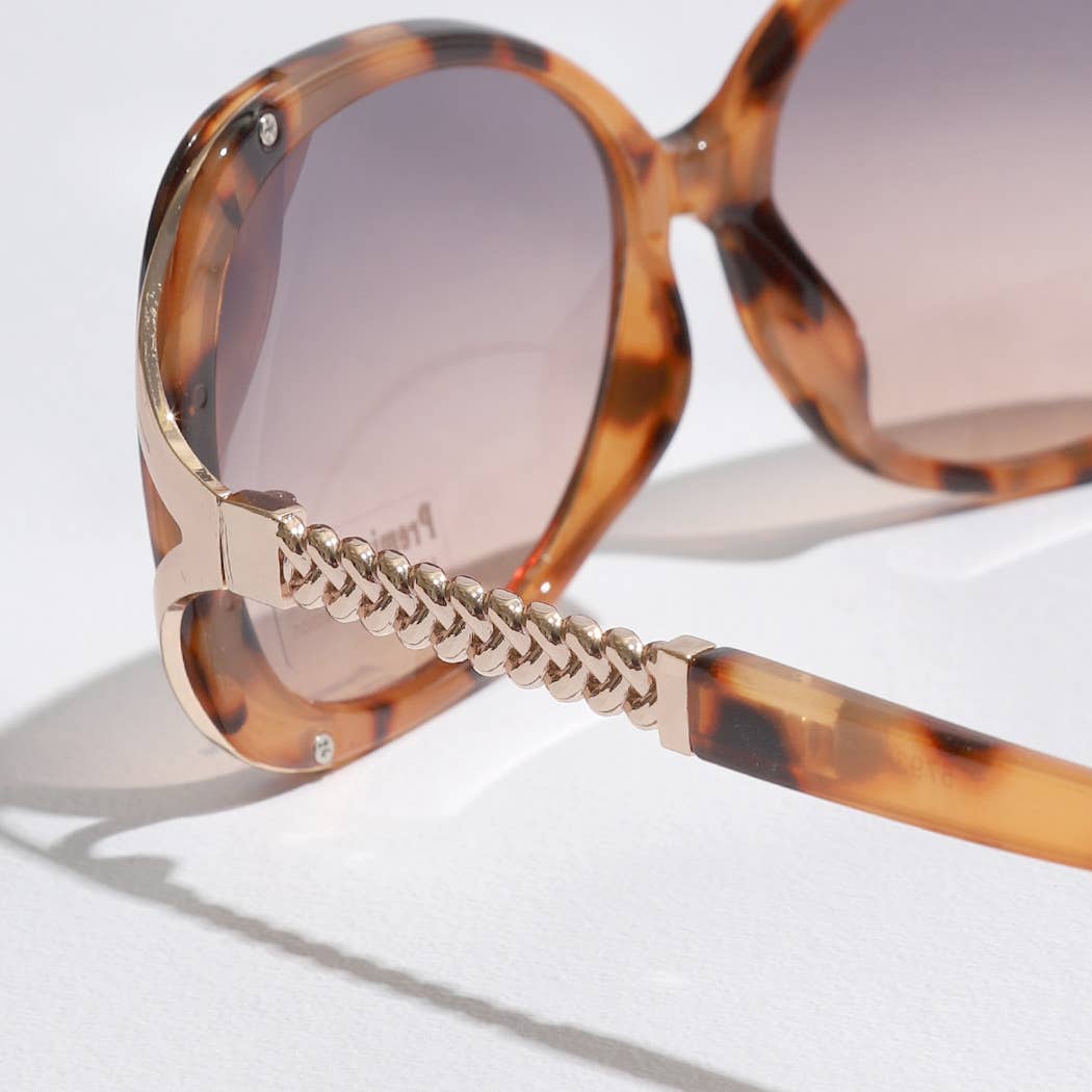 Round Shape Assorted Color Frame Sunglasses