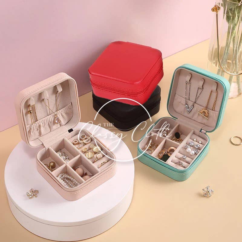 Mini Jewelry Case - Black