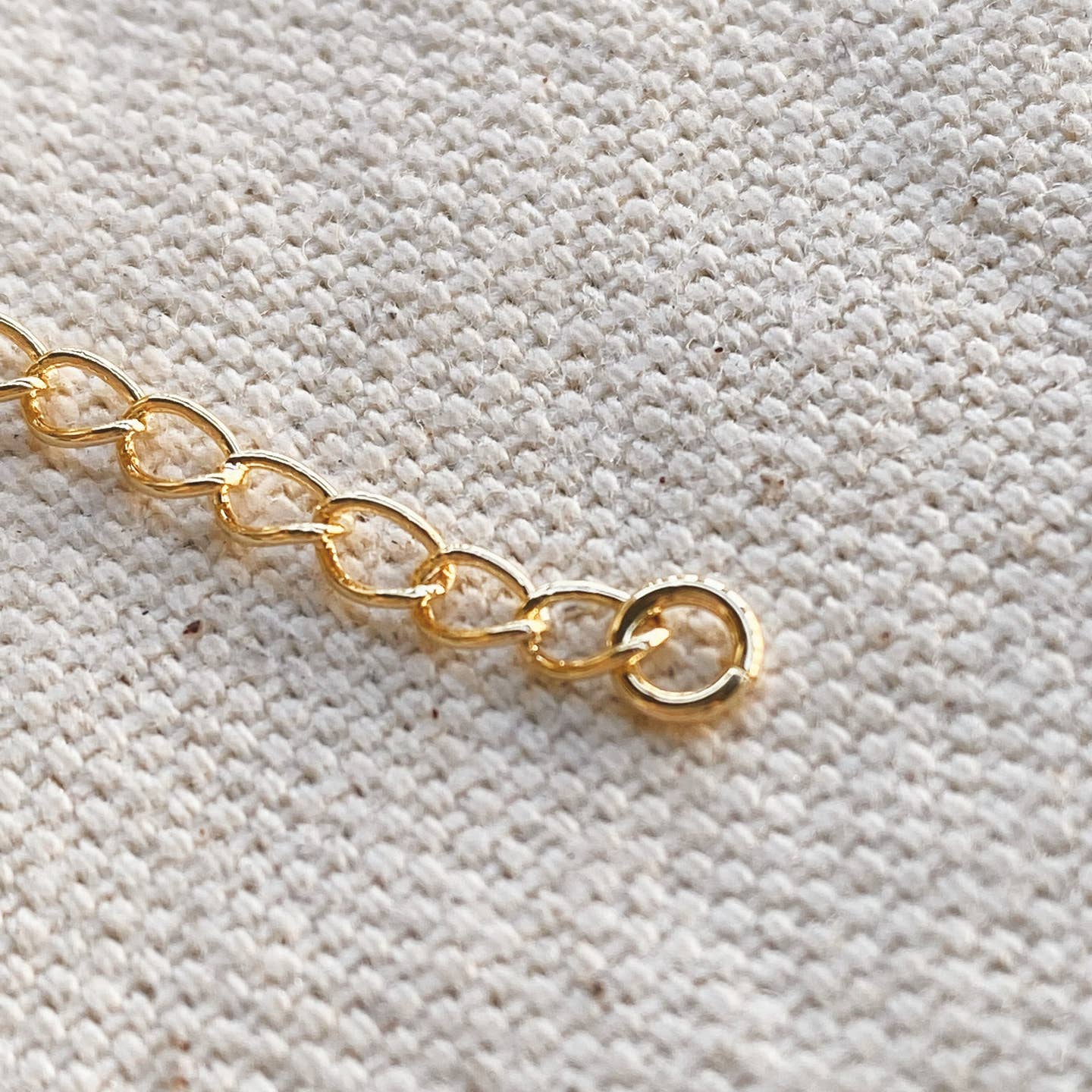 18k Gold Filled Necklace Extender 3 Inches Long