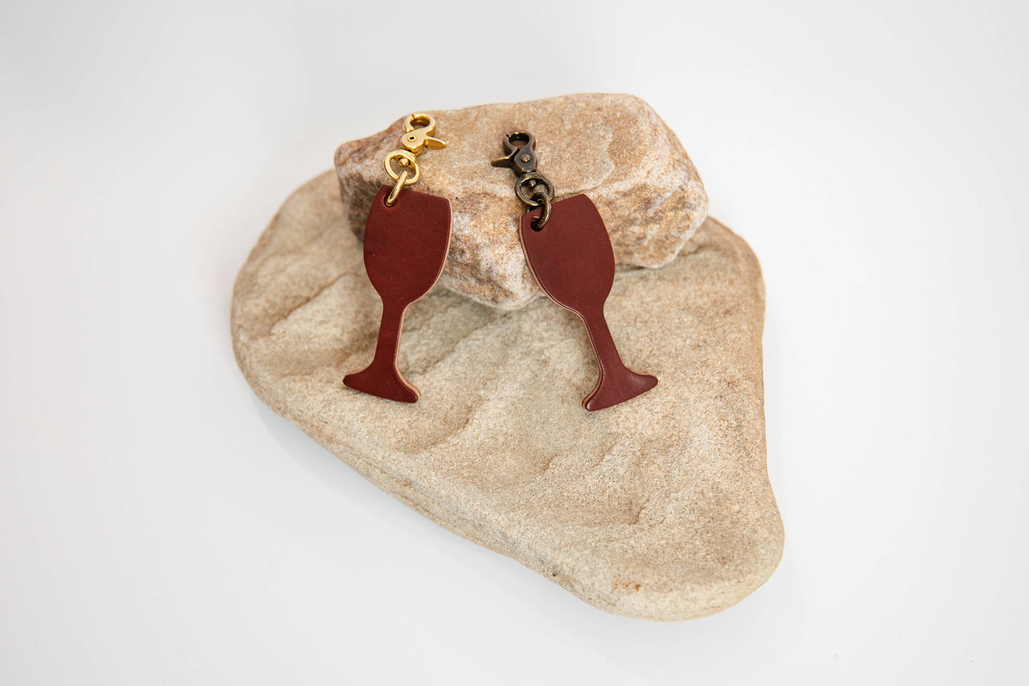 Leather Keychain - Charm