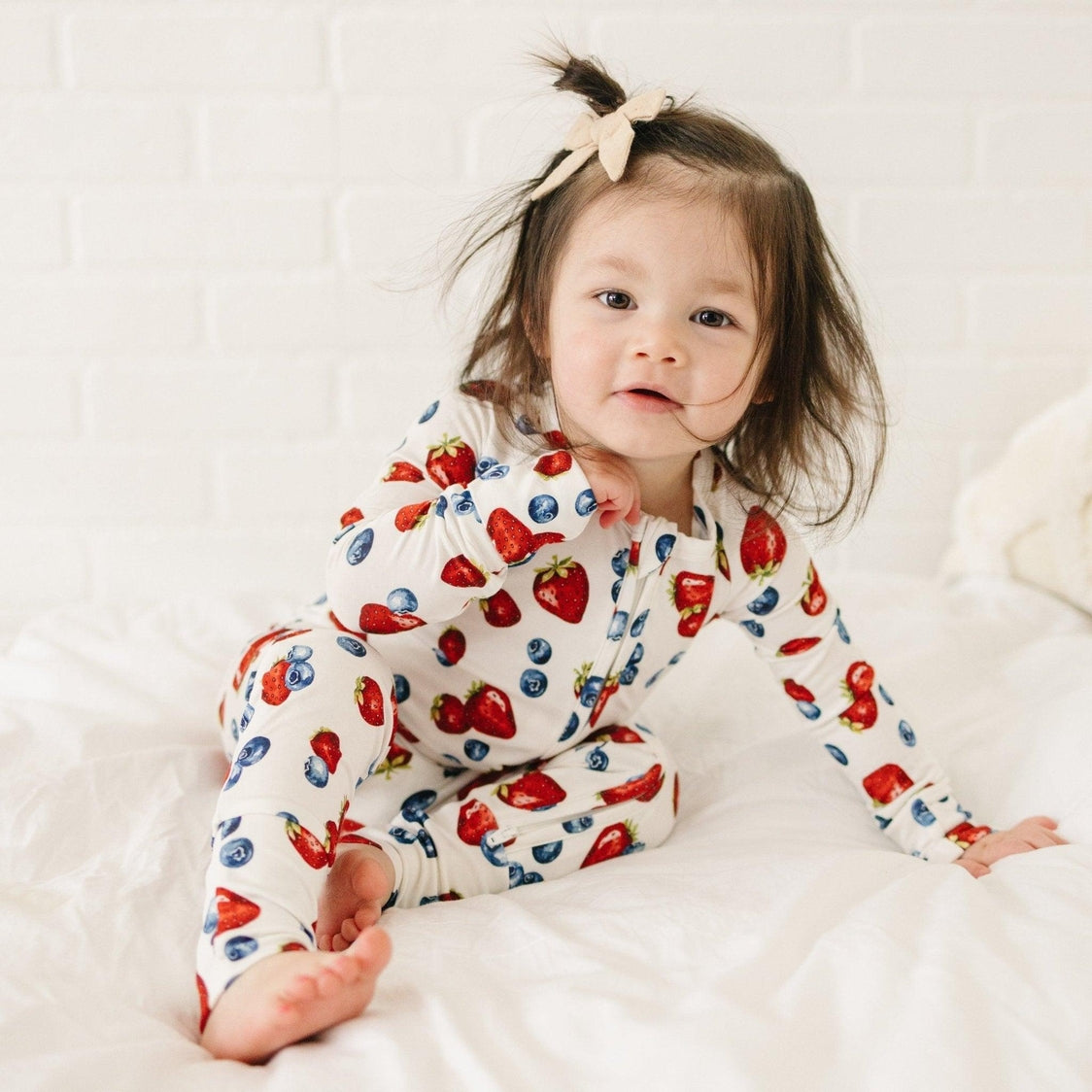 Berry Sweet Bamboo Zippy Pajamas