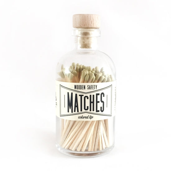 Gold Vintage Apothecary Matches