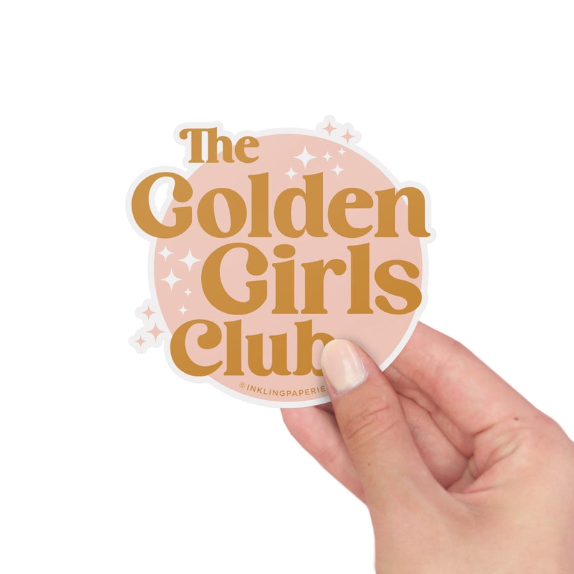 The Golden Girls Club Sticker