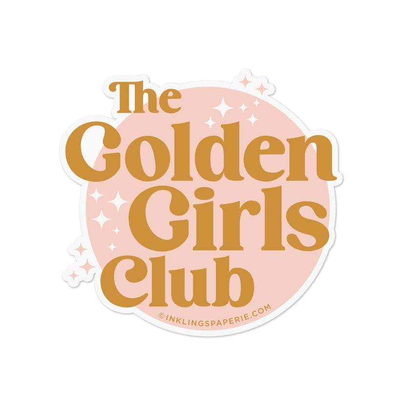 The Golden Girls Club Sticker