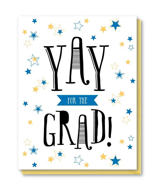 Yay Grad Card by Doodle Bird Design