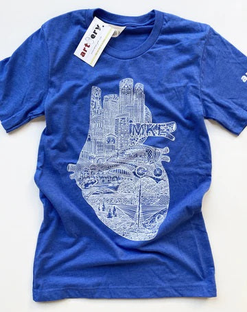 Heart Of Milwaukee Unisex T-shirt