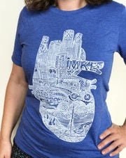 Heart Of Milwaukee Unisex T-shirt