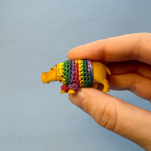 Hippo “Sweater Friend” Magnet