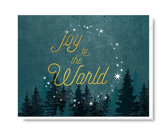 Joy To The World Card by Doodle Bird Design