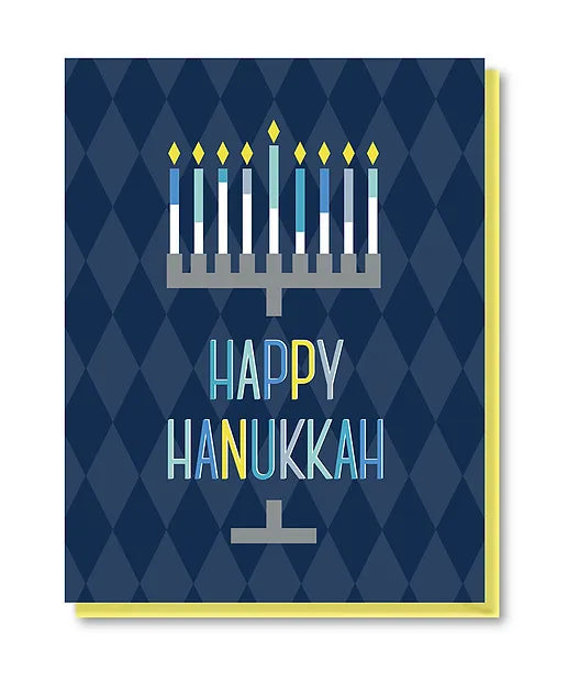 Menorah Card by Doodle Bird Design