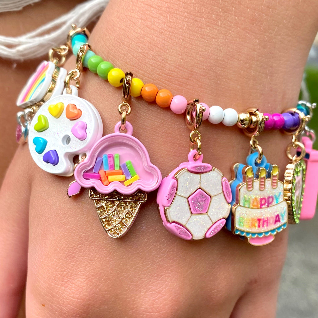 Ice Cream Cone Shaker Charm