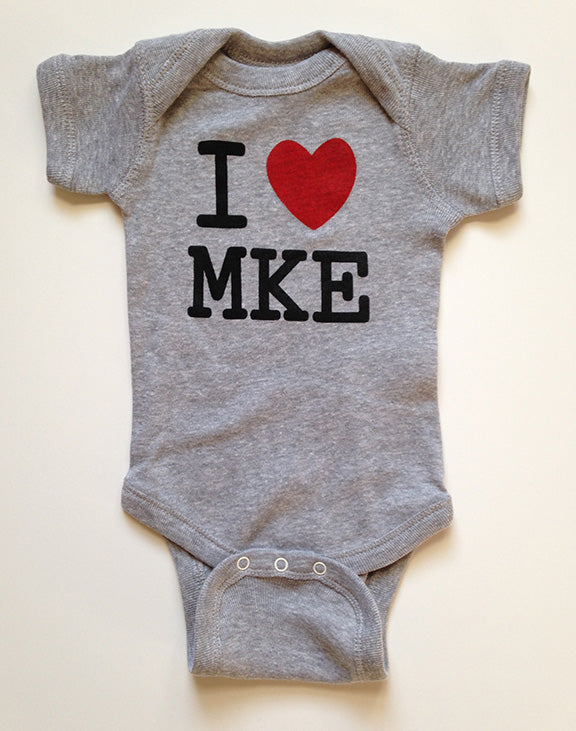 I Heart MKE Onesie