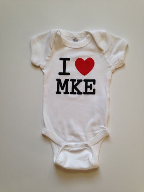 I Heart MKE Onesie