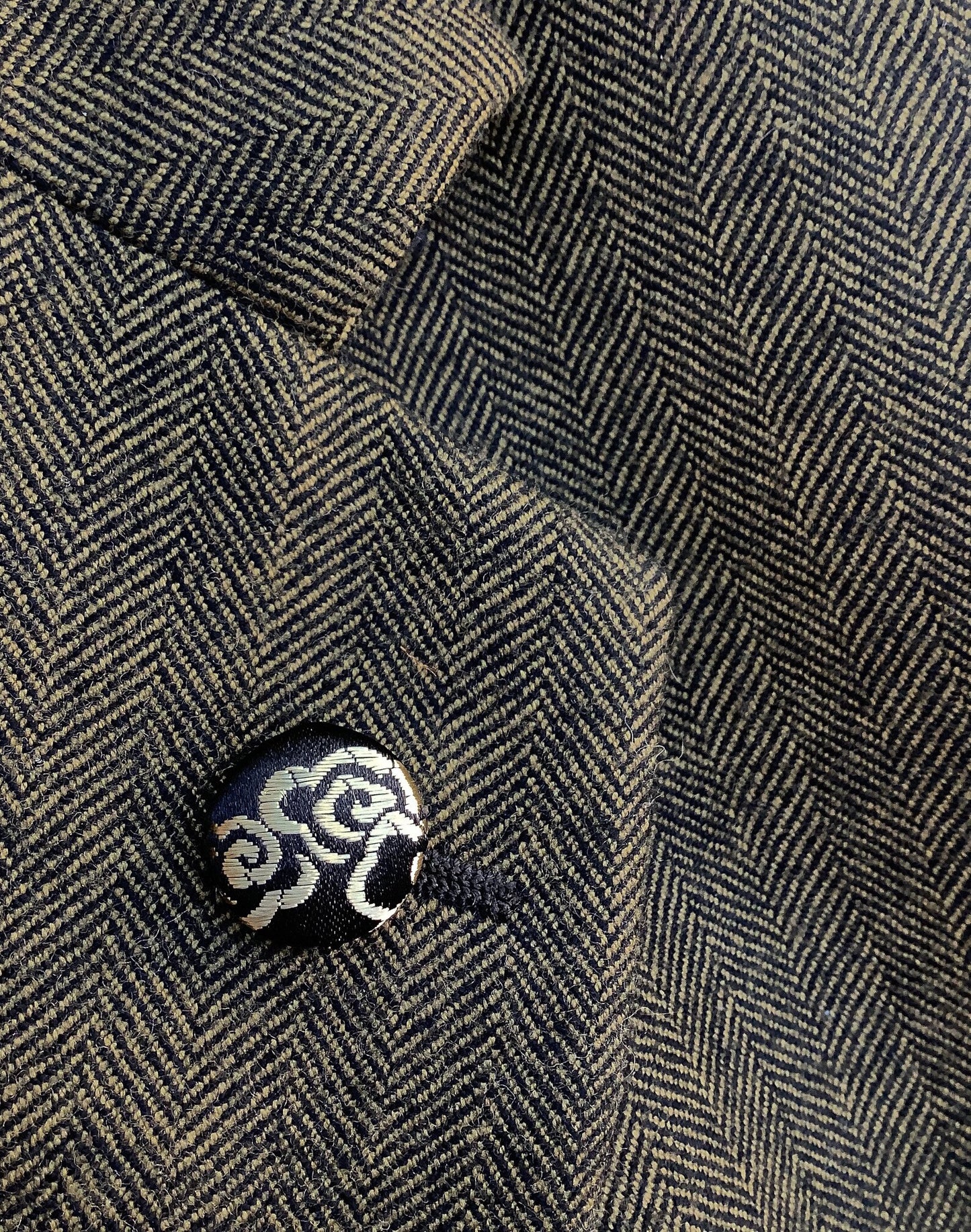 Silk Button Lapel Pins